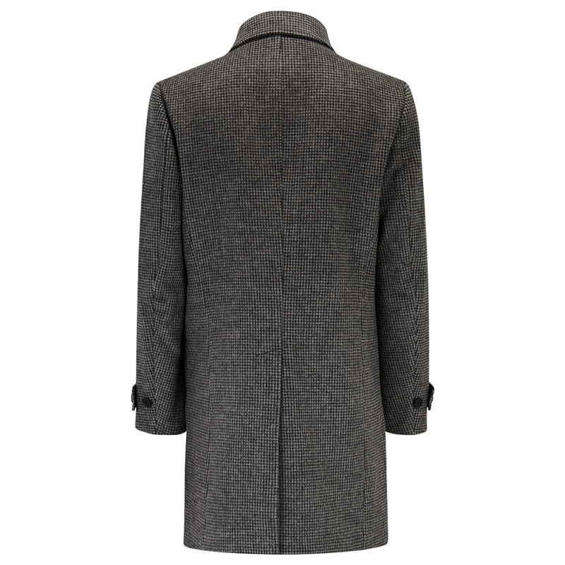 Collett Dogtooth Overcoat